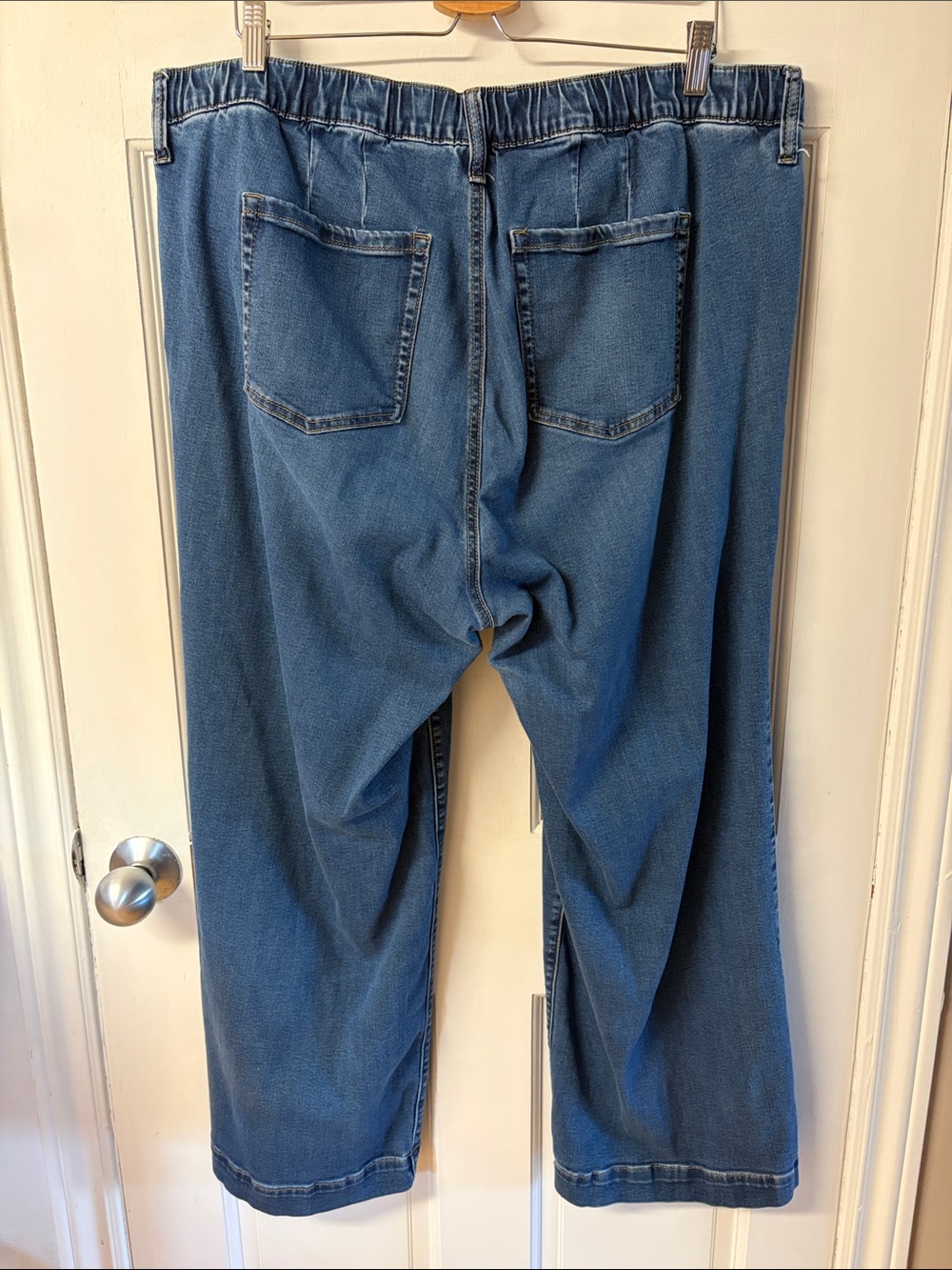 Torrid High-Rise Wide-Leg Lightweight Denim  Blue Jeans women’s size 20 - Picture 6 of 14